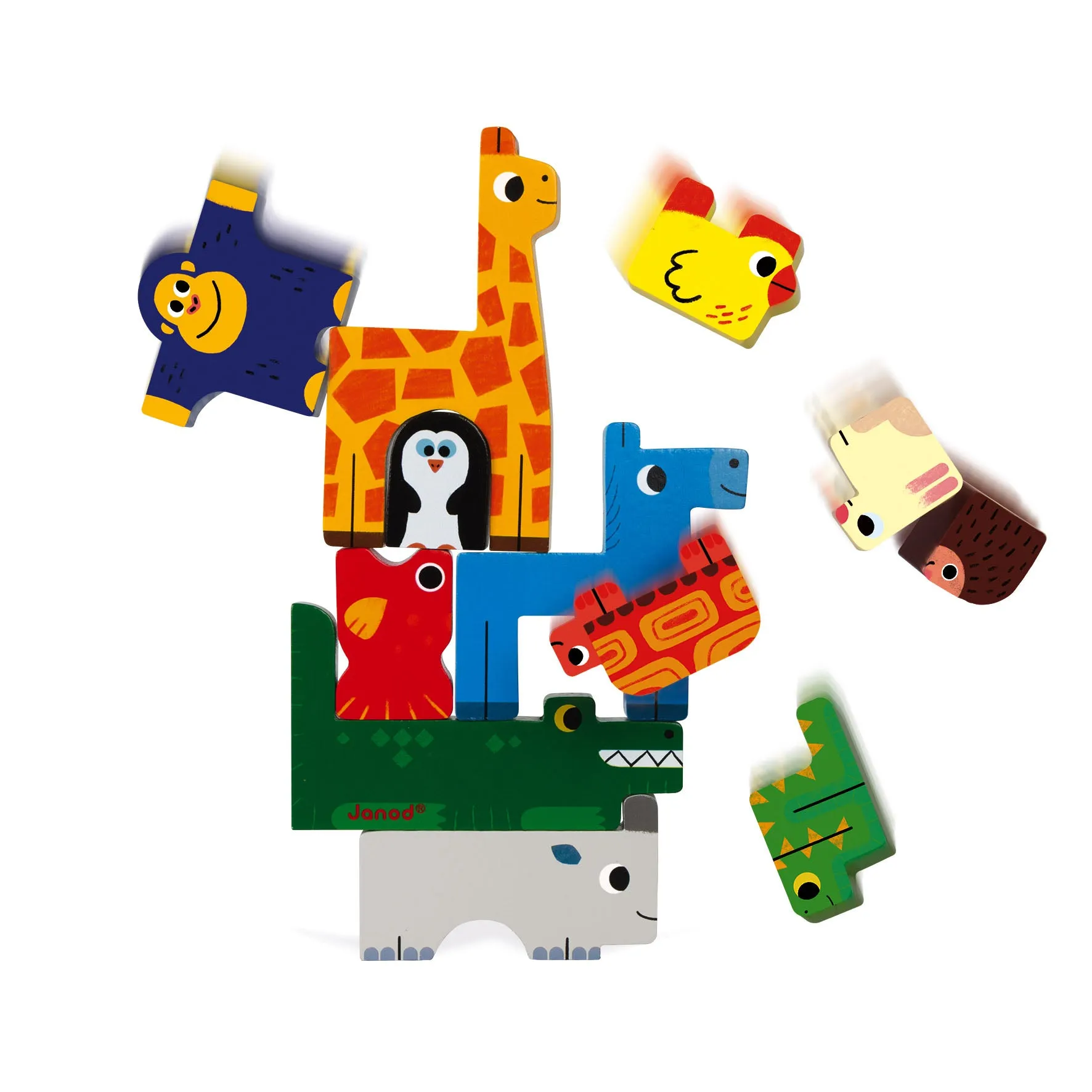 Janod Animal Balancing and Puzzle Game