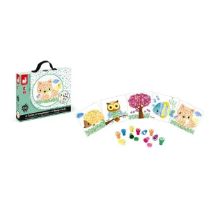 Janod Animal Stamp Cards