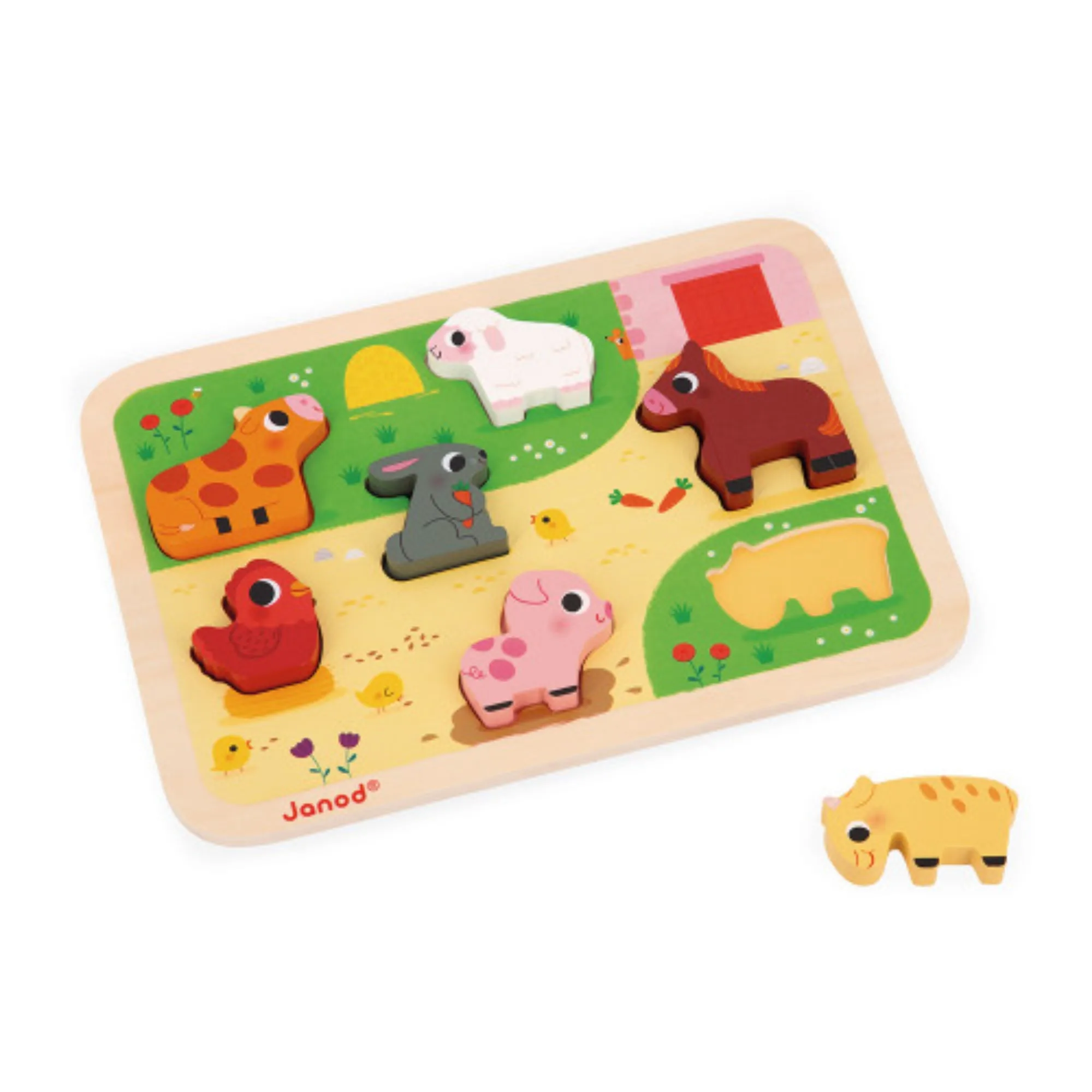 Janod “At the Farm” Chunky Puzzle