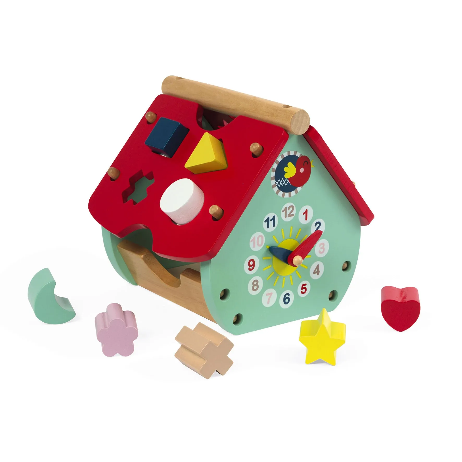 Janod Baby Forest House Shape Sorter
