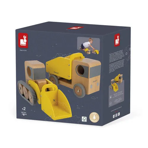 Janod Bolid - Dump Truck and Bulldozer