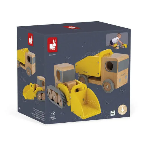 Janod Bolid - Dump Truck and Bulldozer