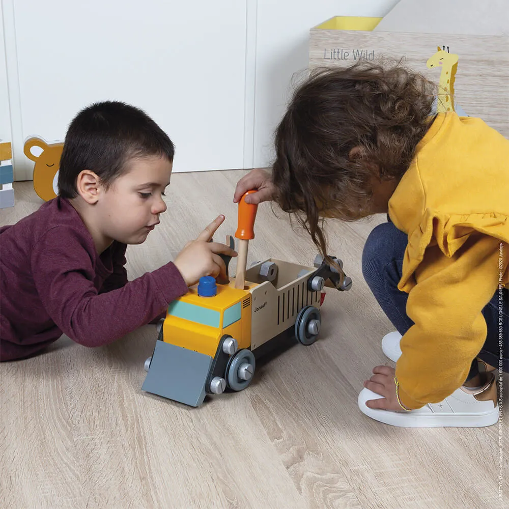 Janod Brico'kids DIY Construction Truck