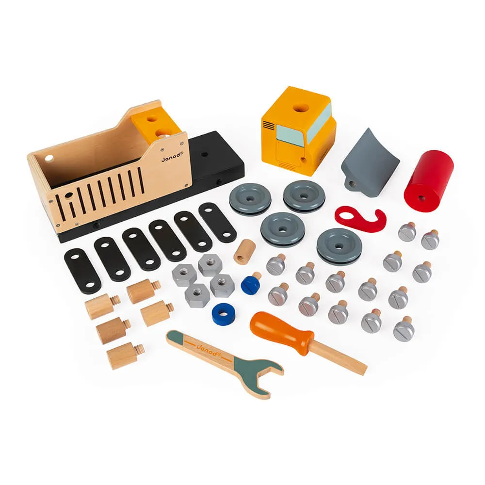 Janod Brico'kids DIY Construction Truck