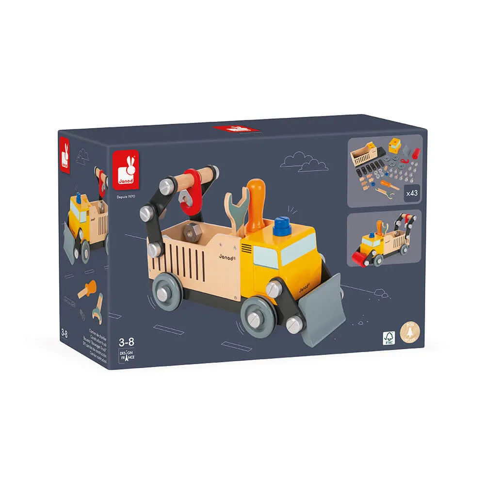 Janod Brico'kids DIY Construction Truck