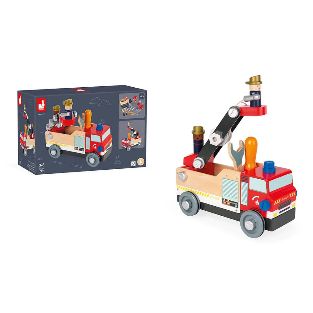 Janod Brico'kids DIY Fire Truck