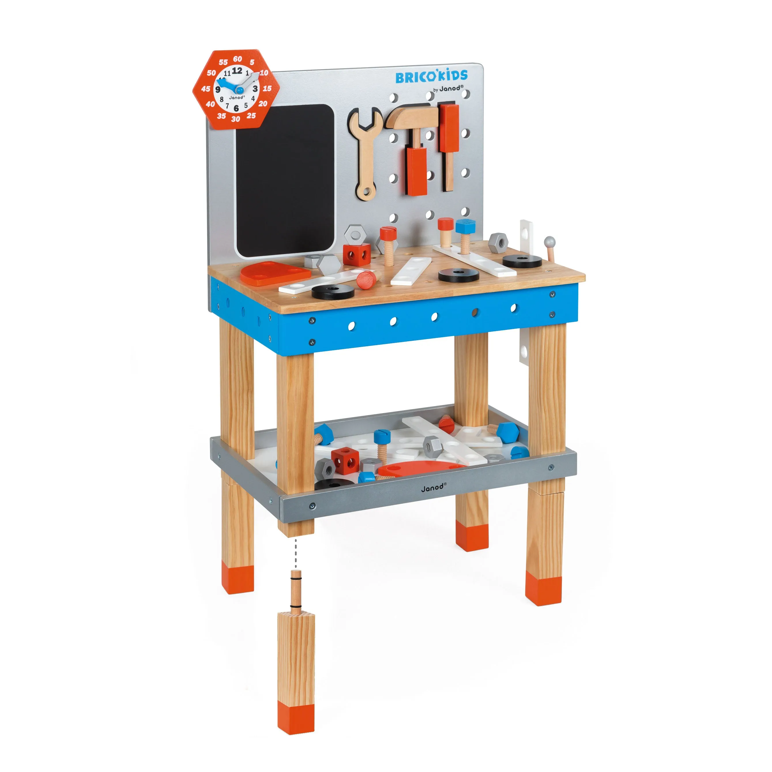 Janod Bricokids DIY Giant Magnetic Workbench