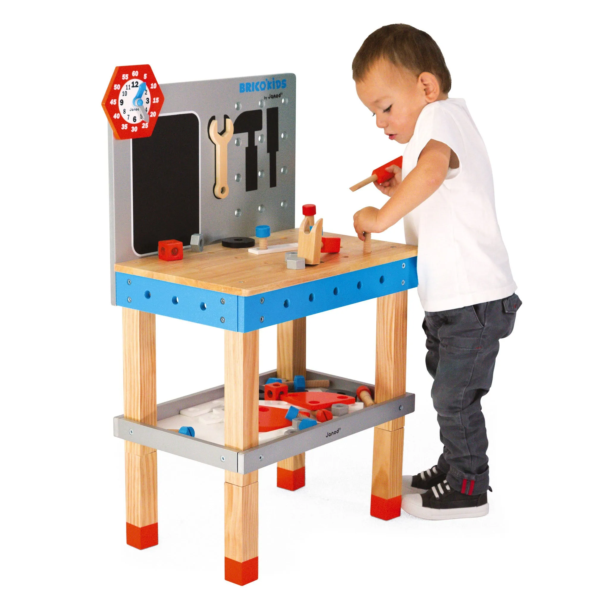 Janod Bricokids DIY Giant Magnetic Workbench