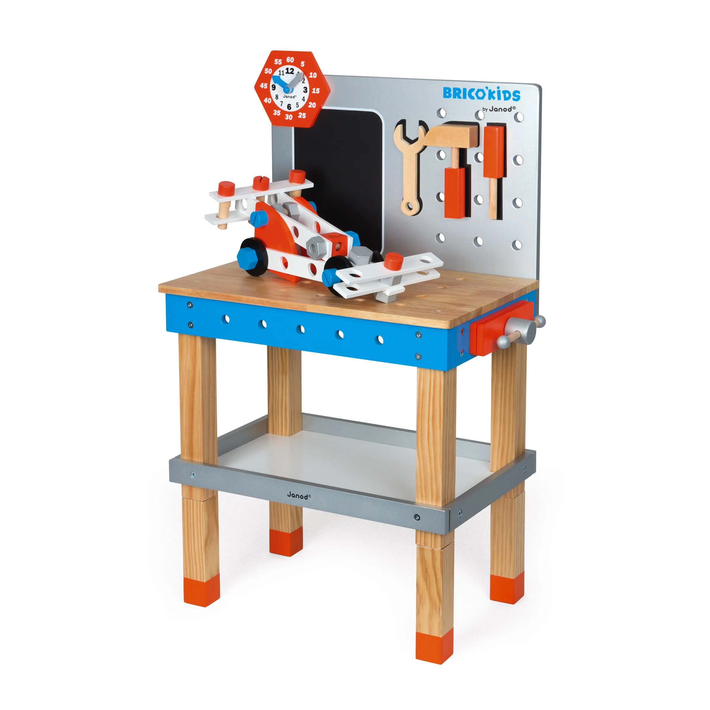 Janod Bricokids DIY Giant Magnetic Workbench