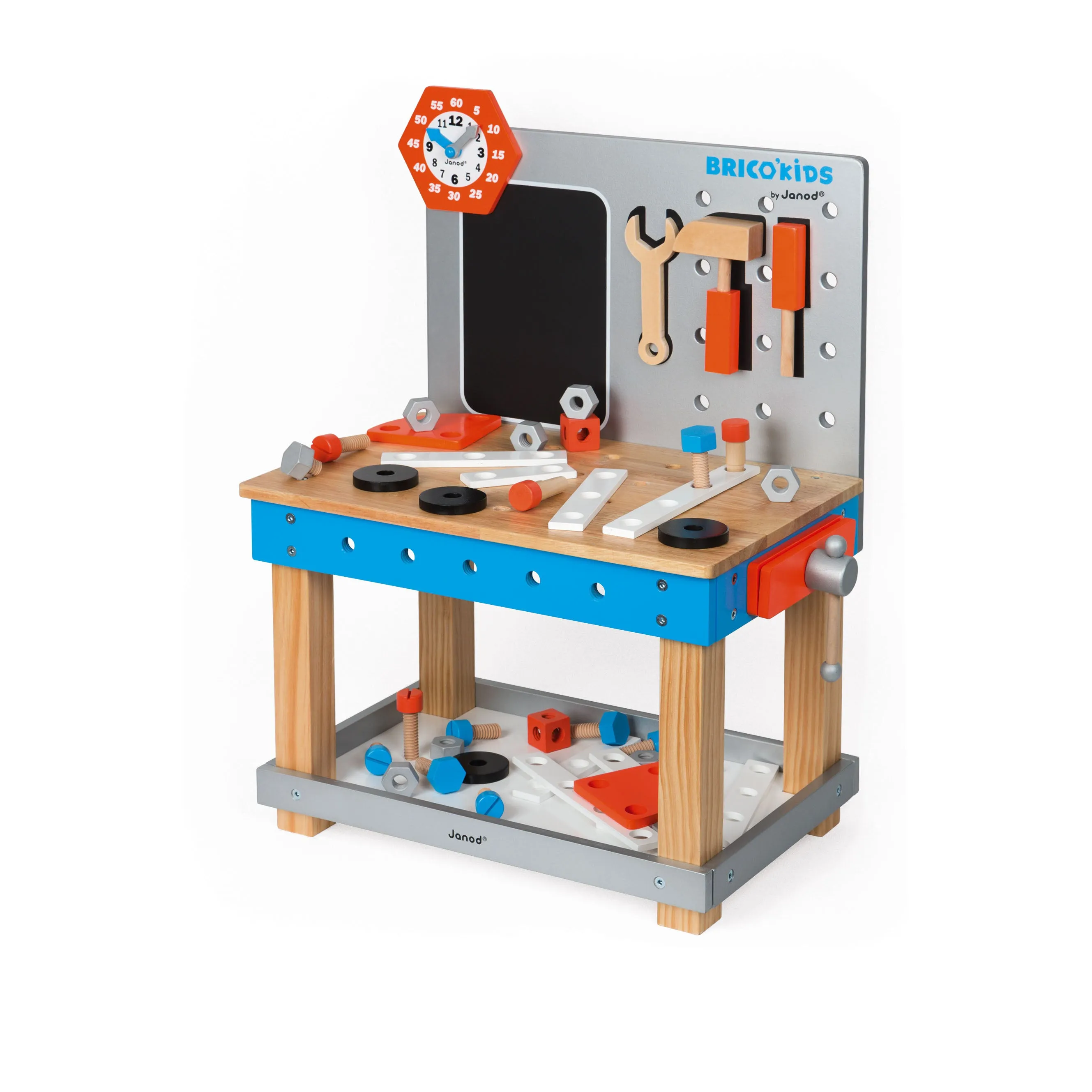 Janod Bricokids DIY Giant Magnetic Workbench