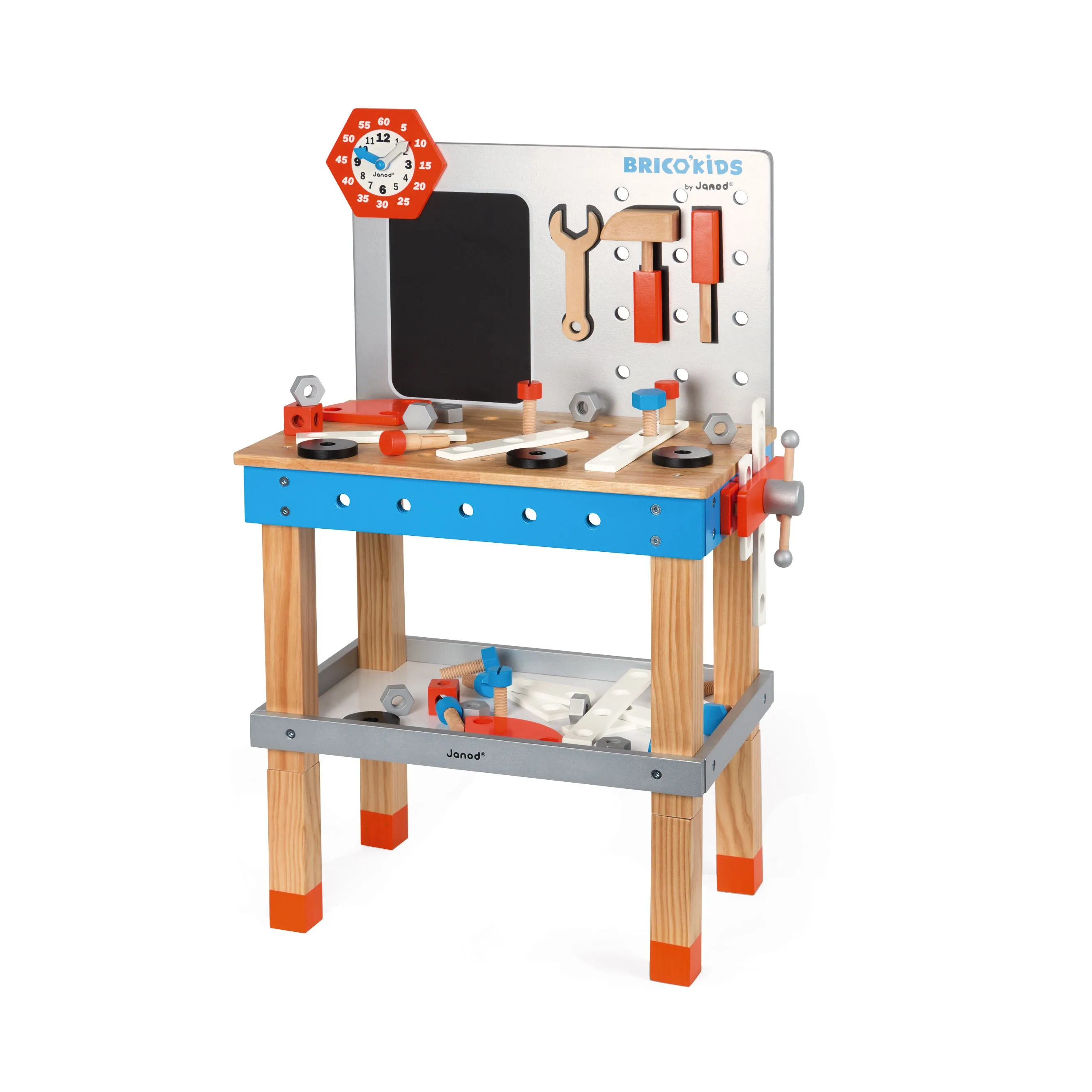 Janod Bricokids DIY Giant Magnetic Workbench