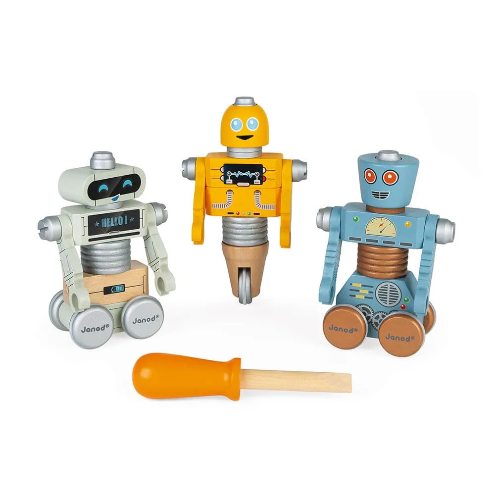 Janod Bricokids DIY Robots