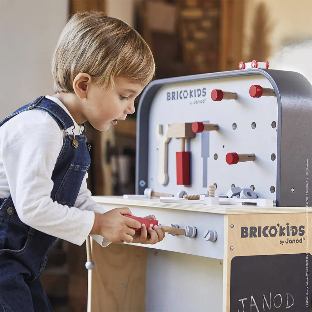 Janod Bricokids Reversible Workbench