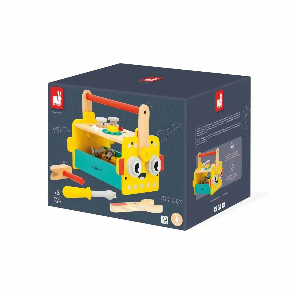 Janod Brico'Kids - Robot Tool Box