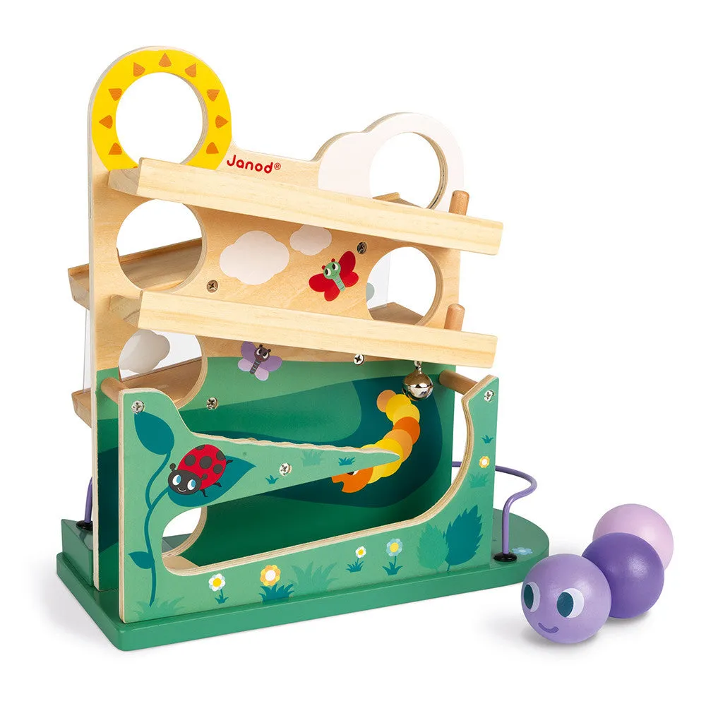 Janod Caterillar Ball Track