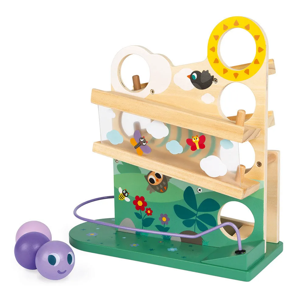 Janod Caterillar Ball Track