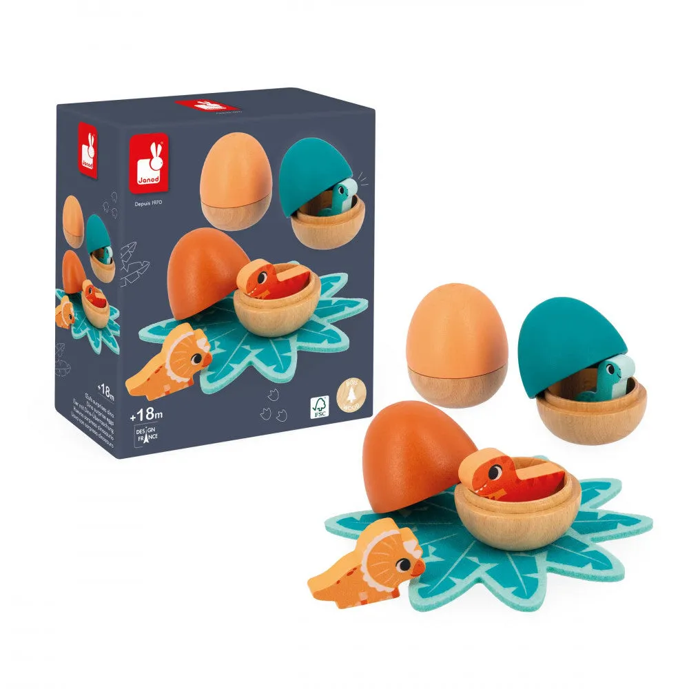 Janod Dino - Dino Suprise Eggs