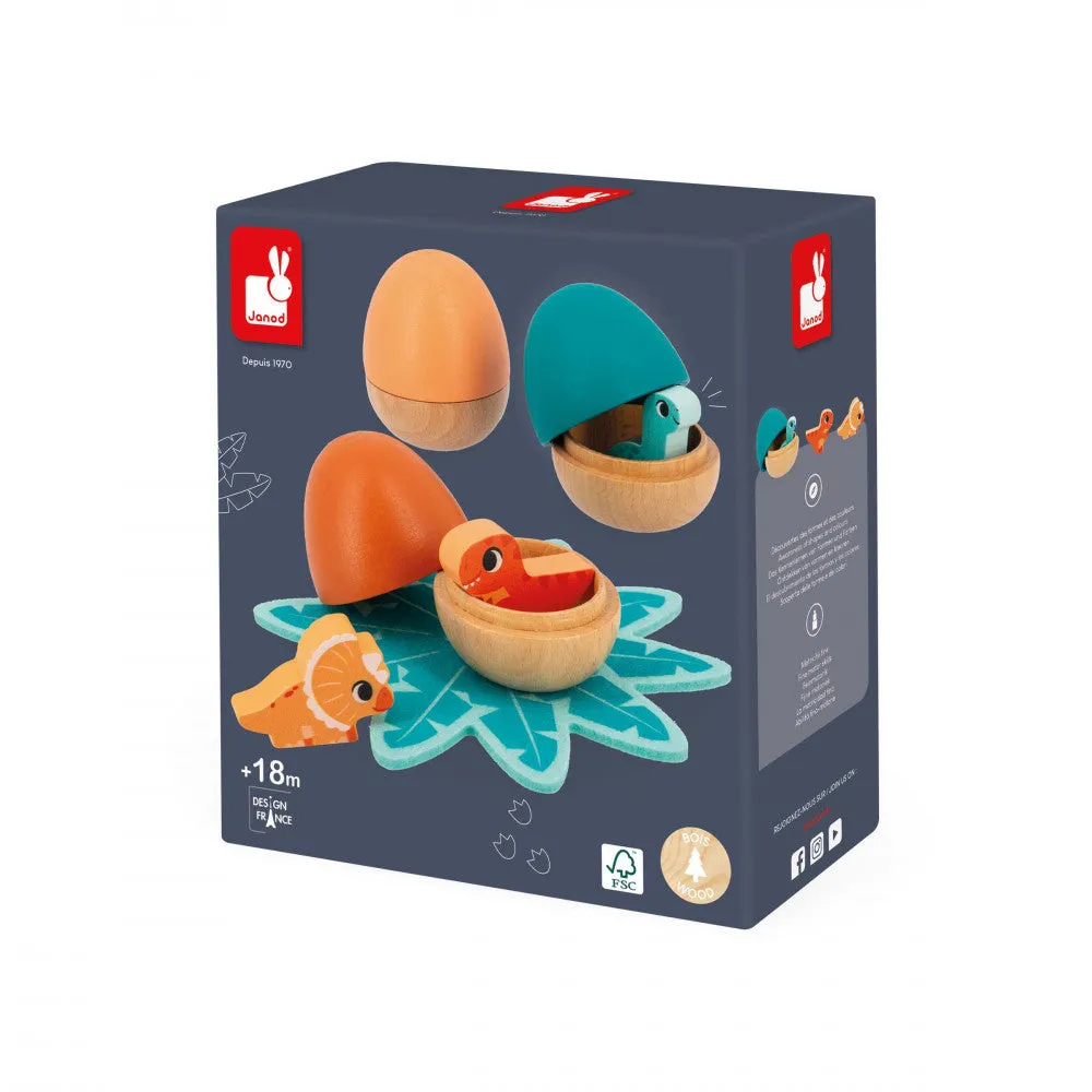 Janod Dino - Dino Suprise Eggs