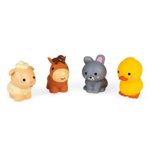 Janod Farm Animals Squirters 4 Pack