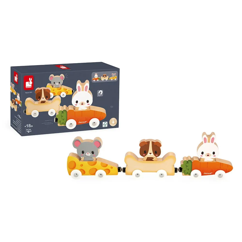 Janod Farm - Magnetic Pets