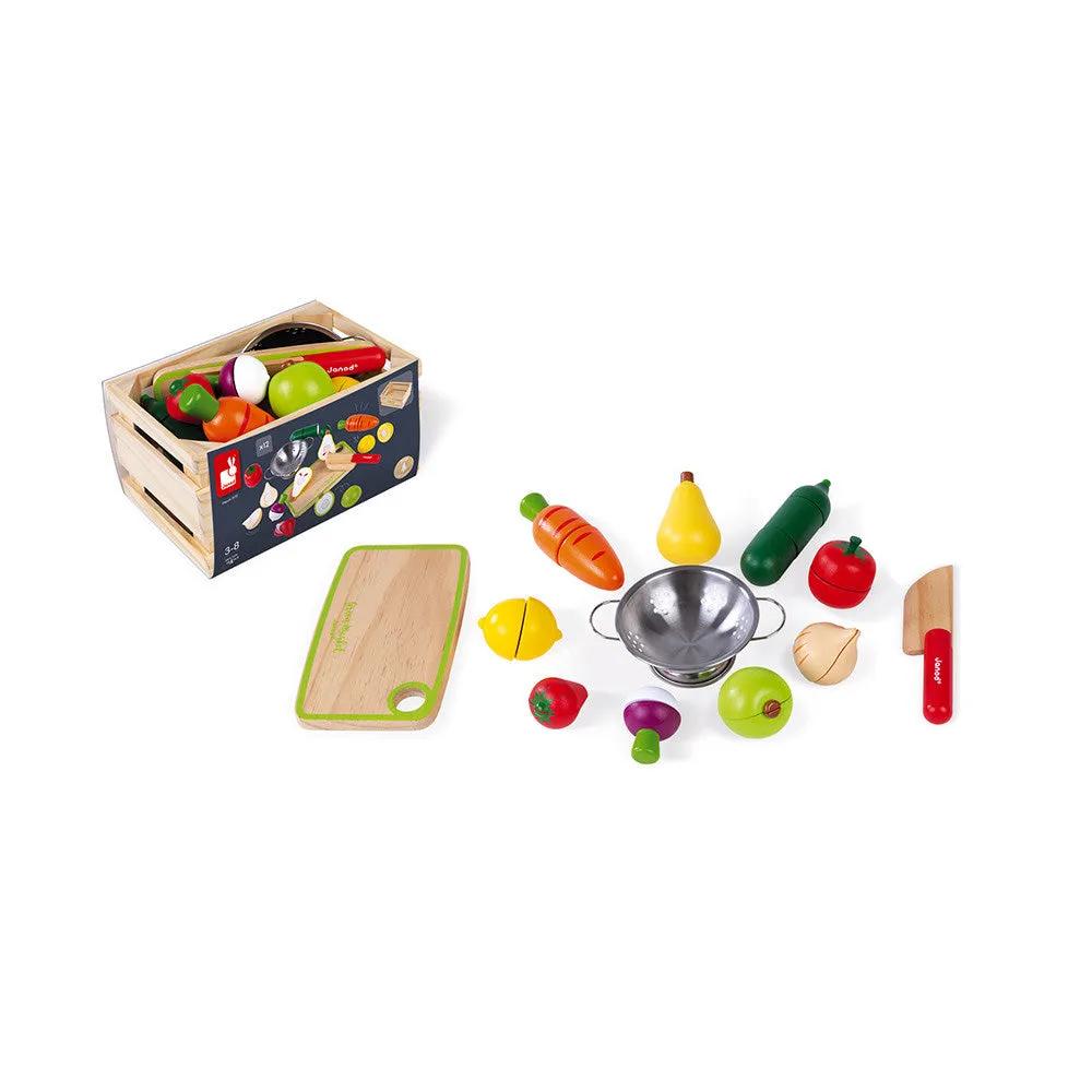 Janod Fruits & Vegetable Maxi Set
