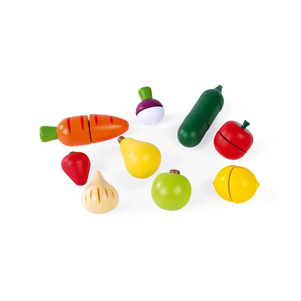 Janod Fruits & Vegetable Maxi Set