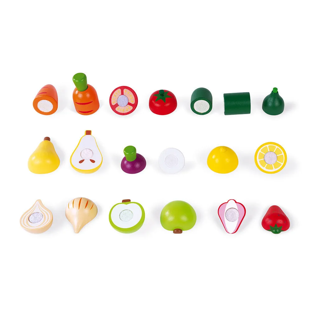 Janod Fruits & Vegetable Maxi Set