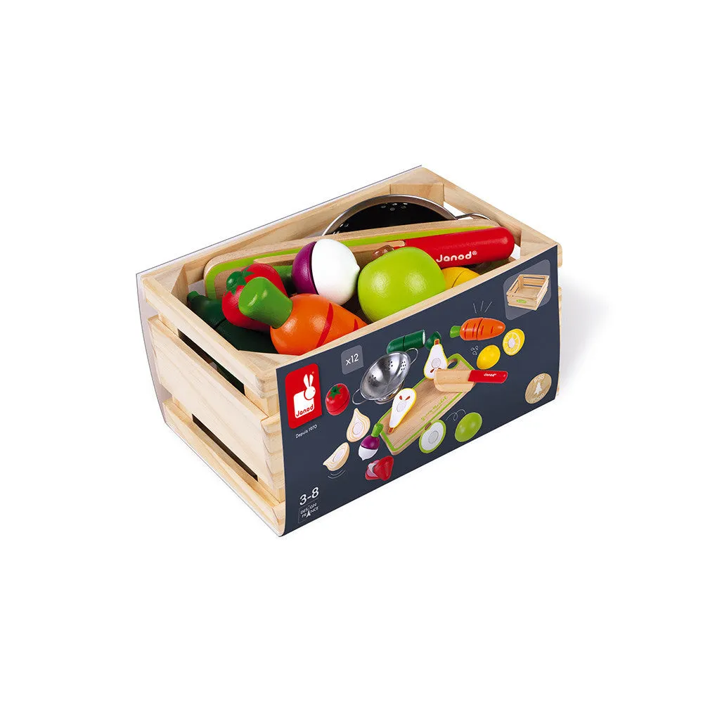 Janod Fruits & Vegetable Maxi Set