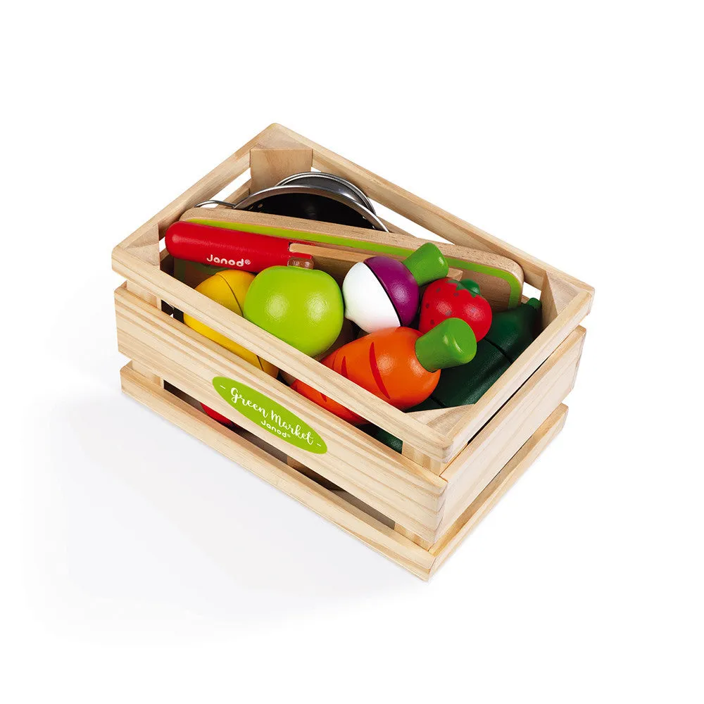 Janod Fruits & Vegetable Maxi Set