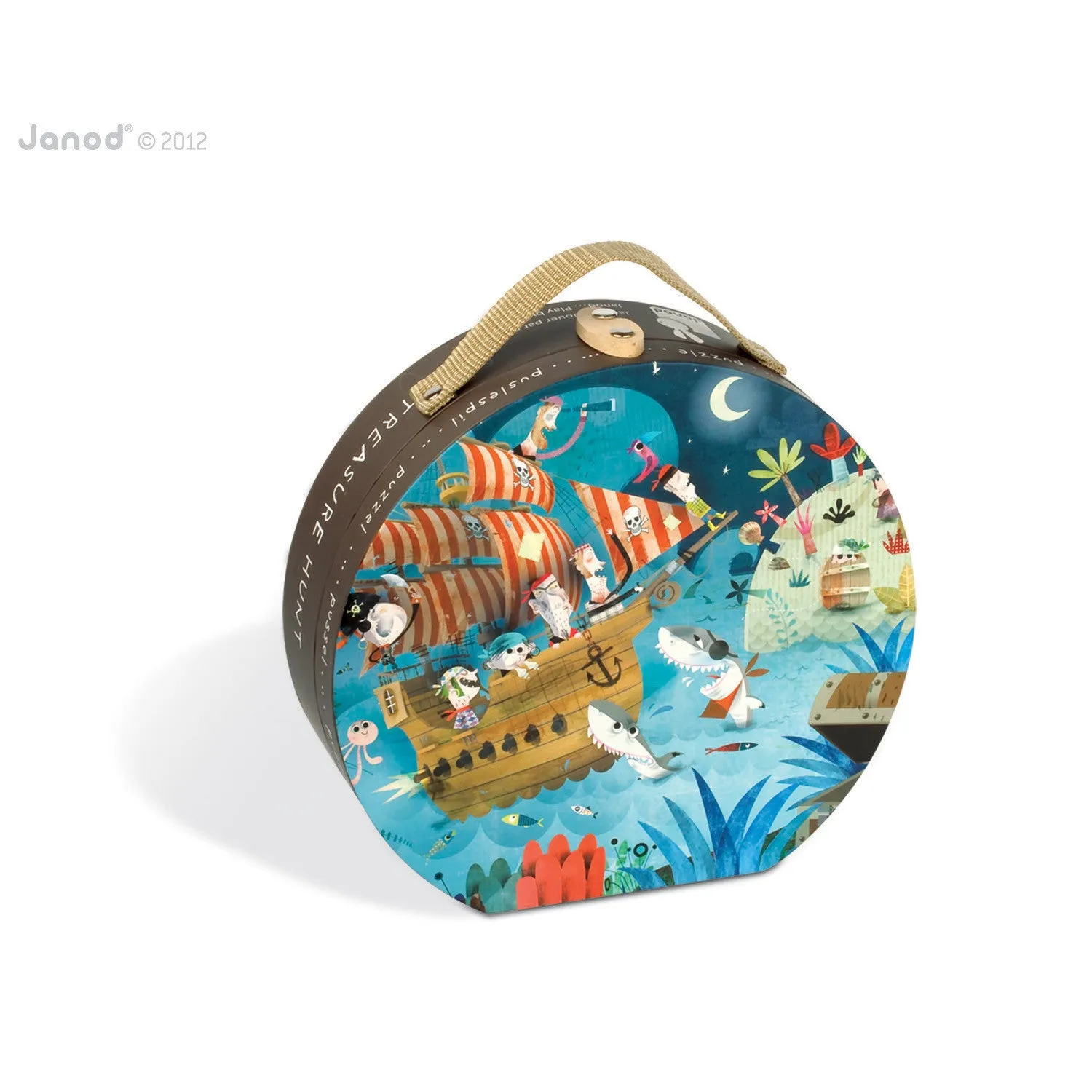 Janod Hat Boxed Treasure Hunt Puzzle