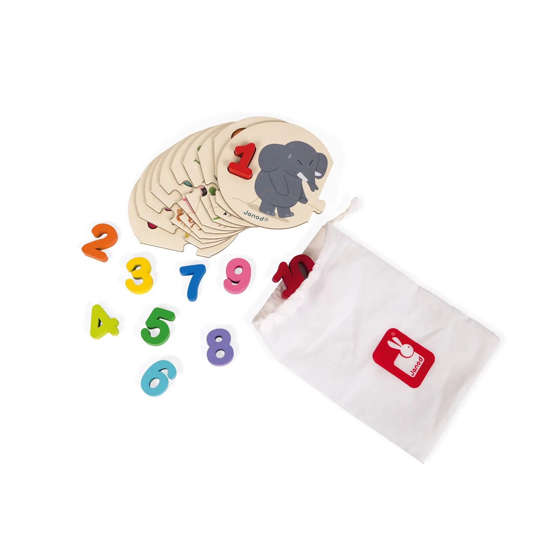 Janod I Learn To Count Puzzle