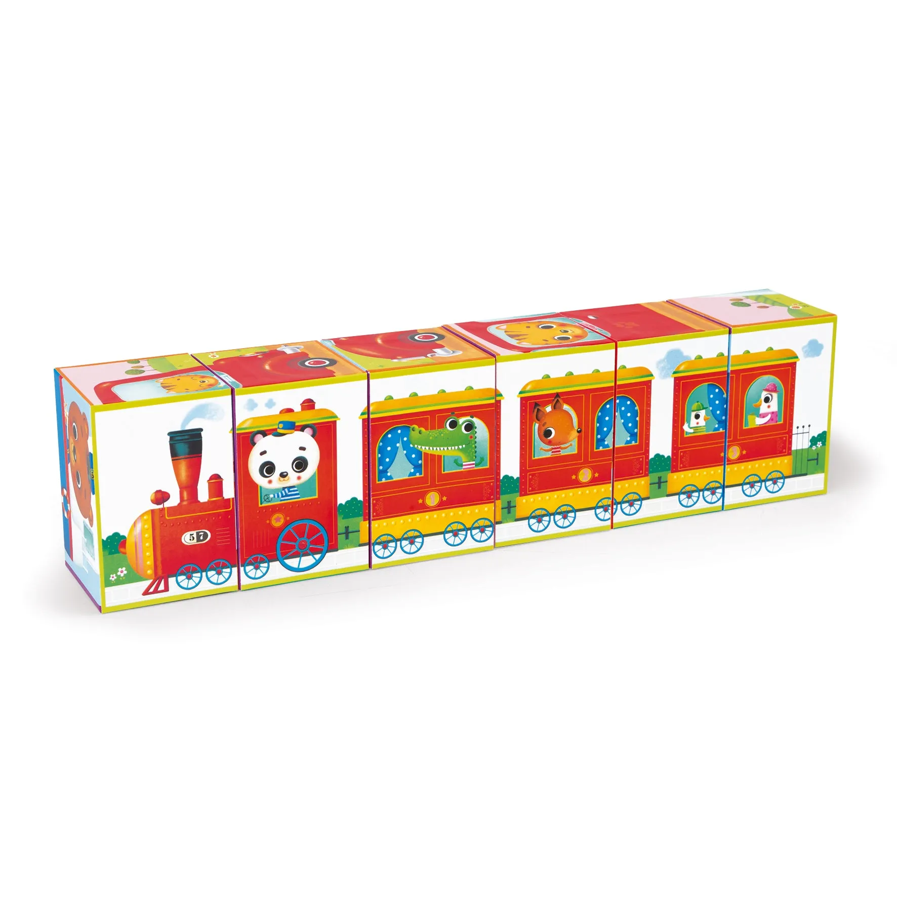 Janod Kubkid 6 Blocks Vehicles