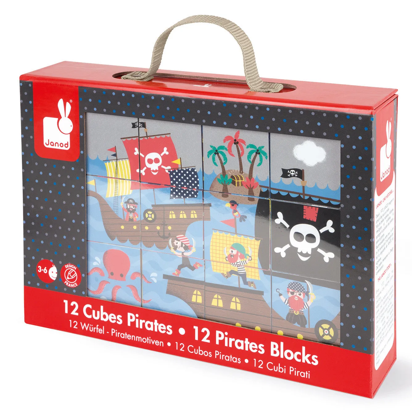 Janod Kubkid Pirates Blocks
