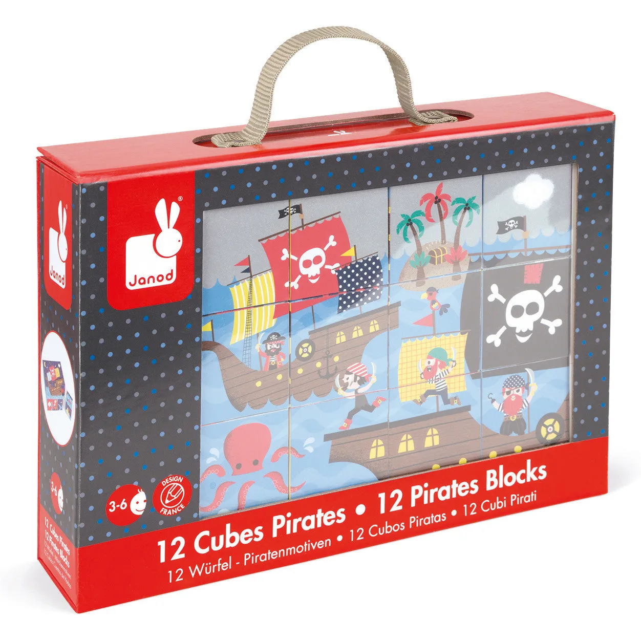 Janod Kubkid Pirates Blocks