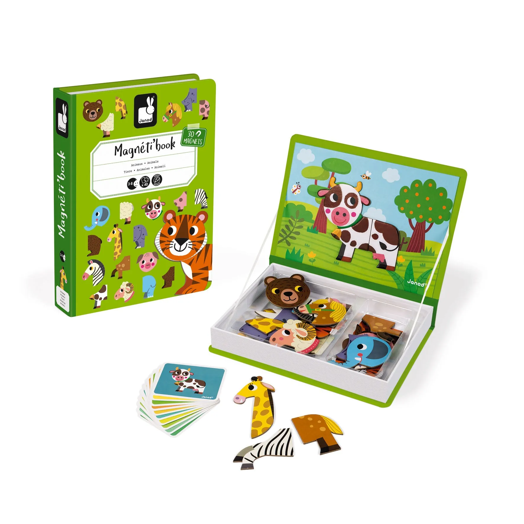 Janod Magnetibook Animals