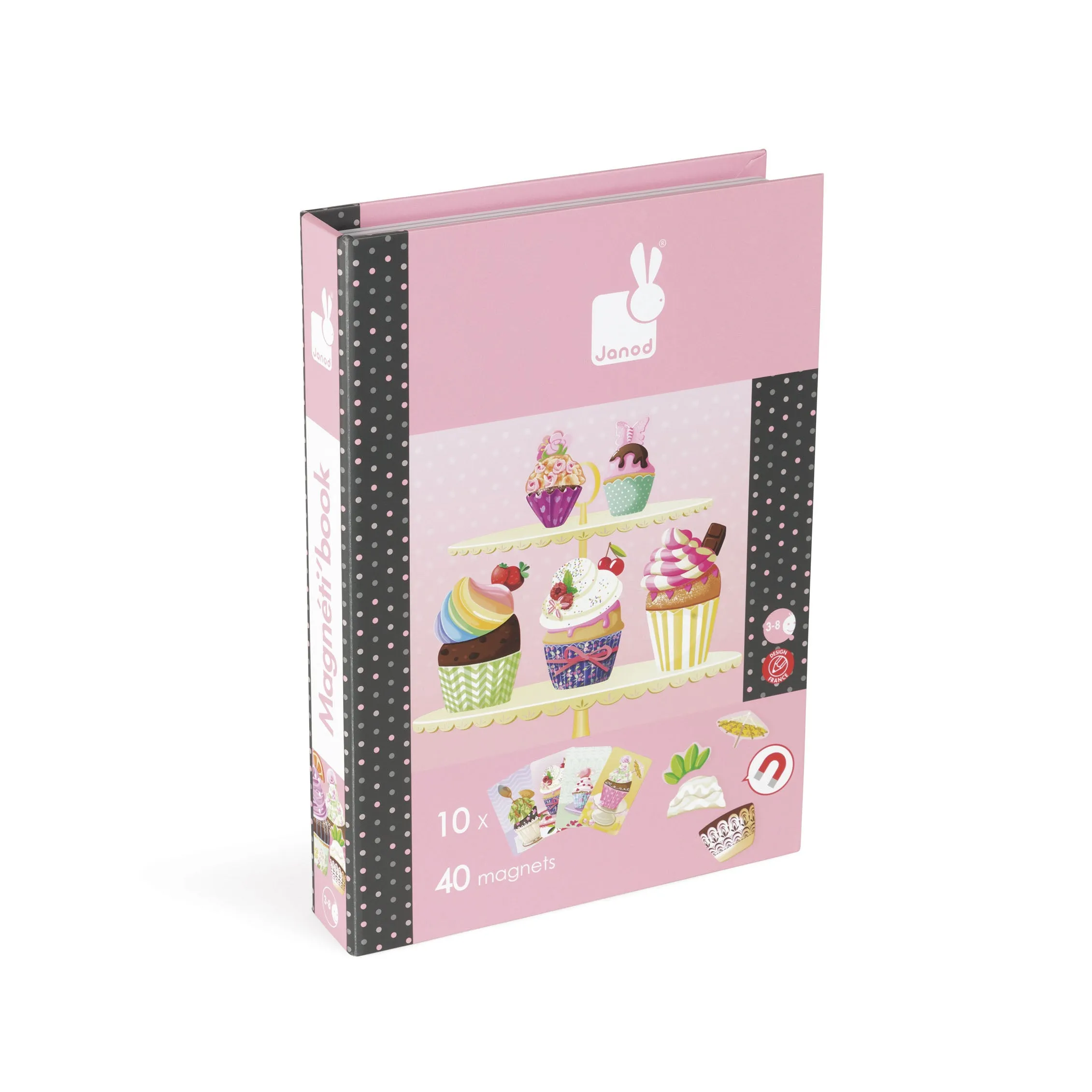 Janod Magnetibook Cup Cakes