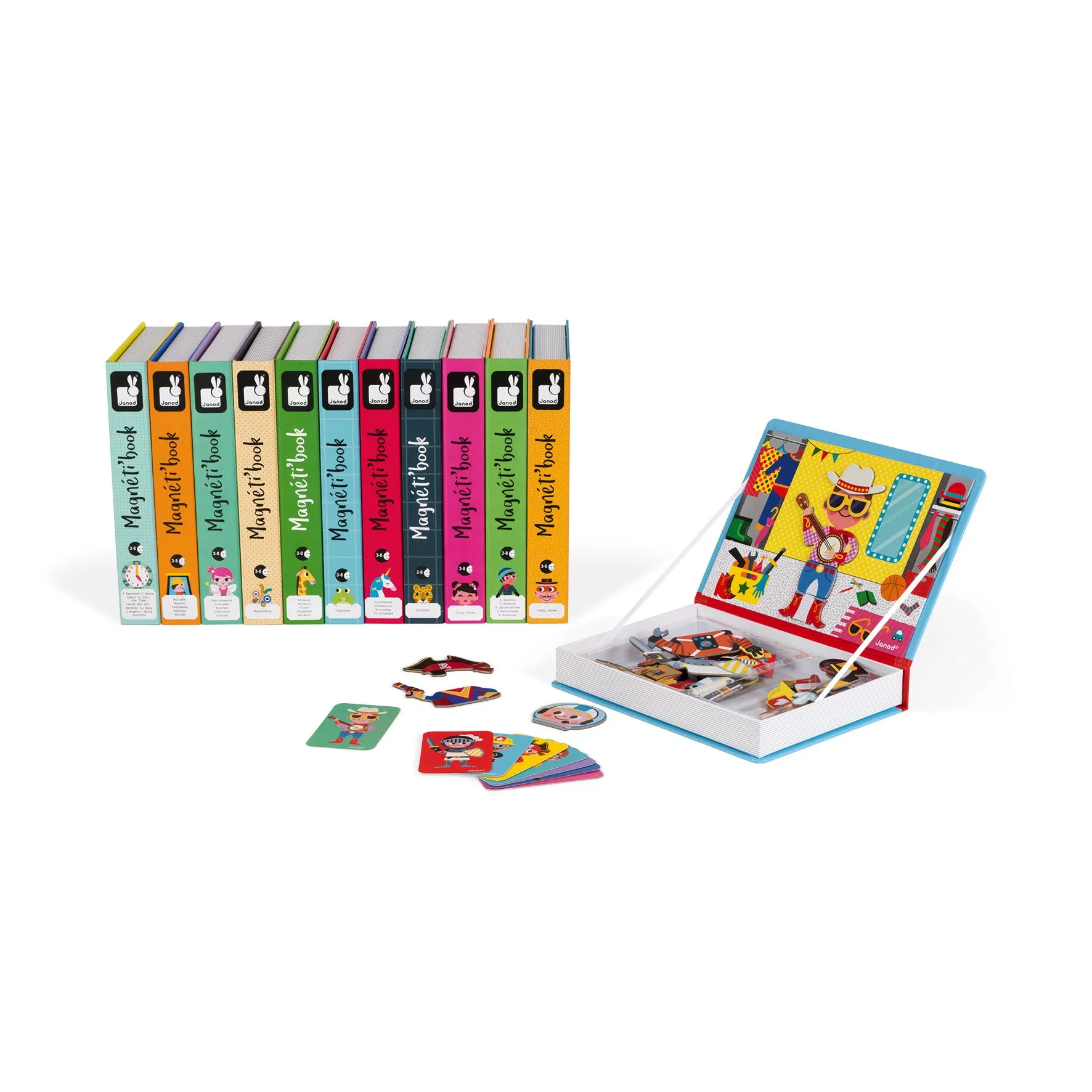 Janod Magnetibook English Alphabet