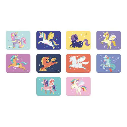Janod Magneti'Book Unicorn