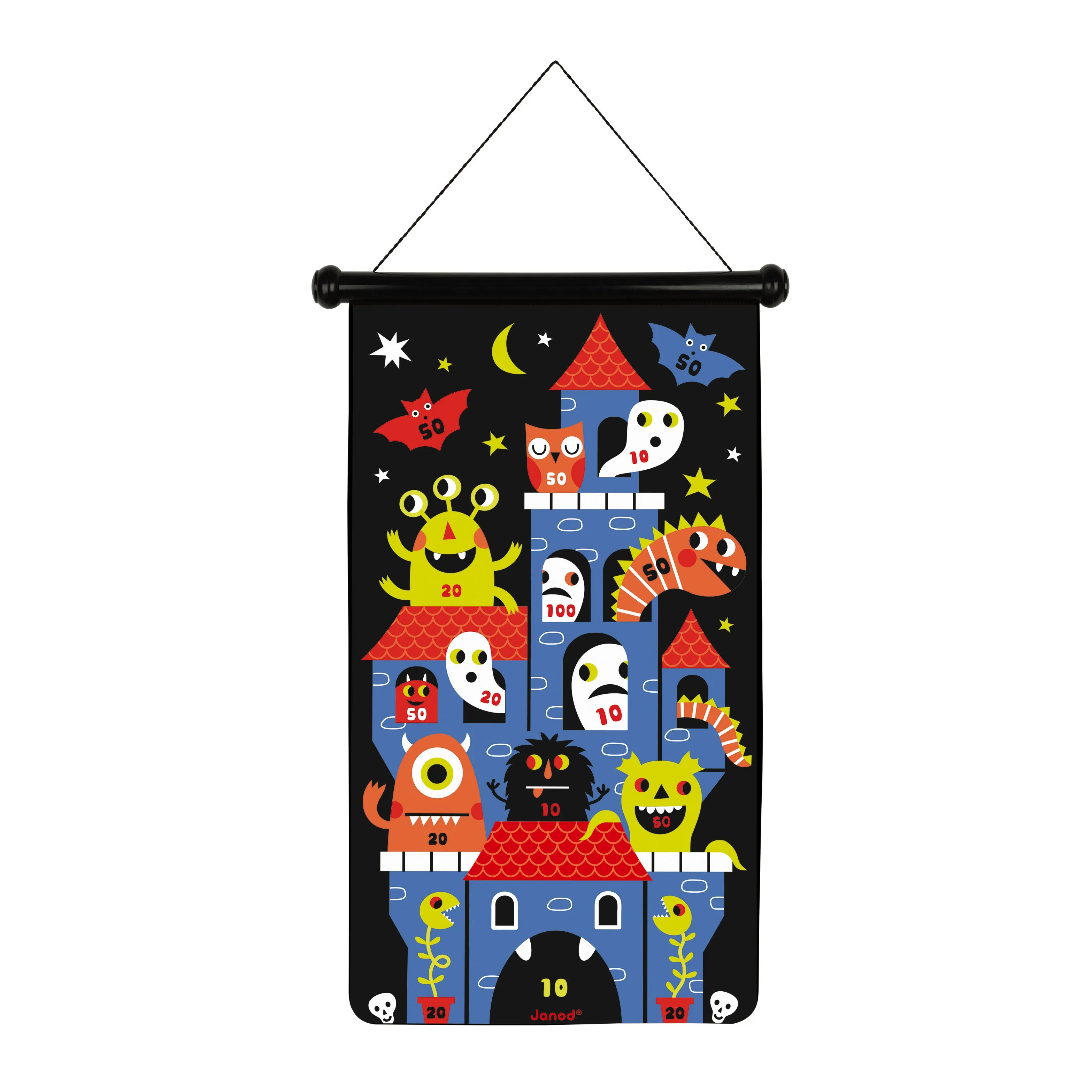 Janod Magnetic Dart Game - Monsters