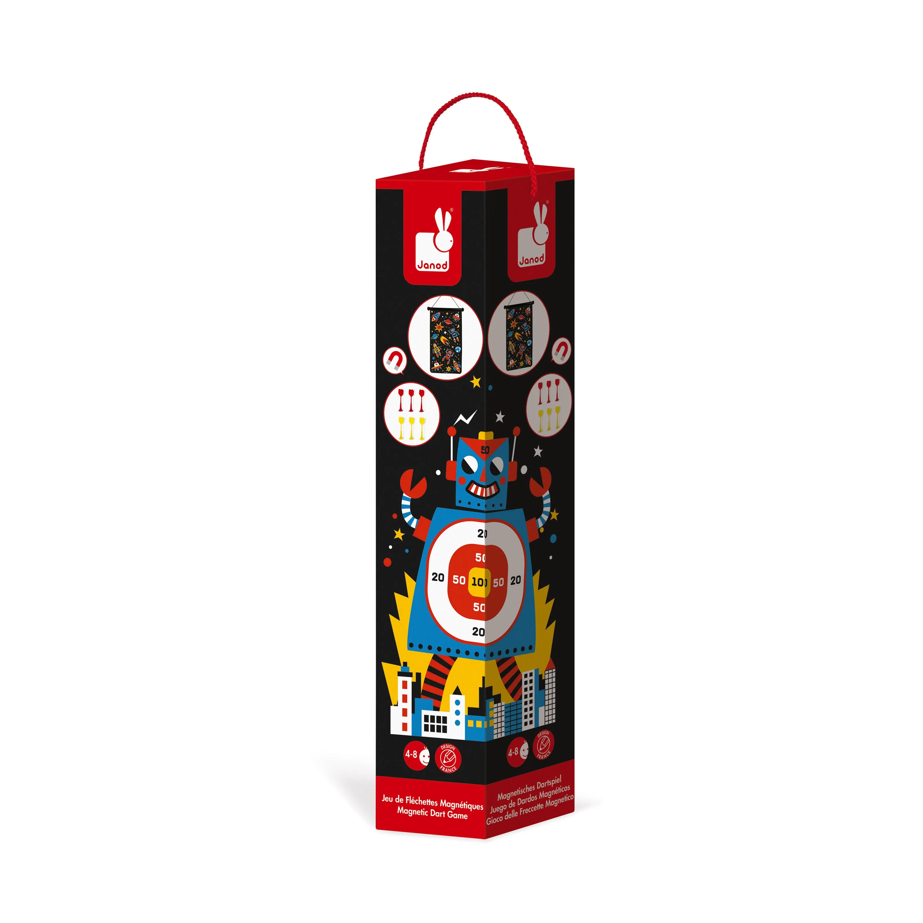 Janod Magnetic Dart Game - Robots