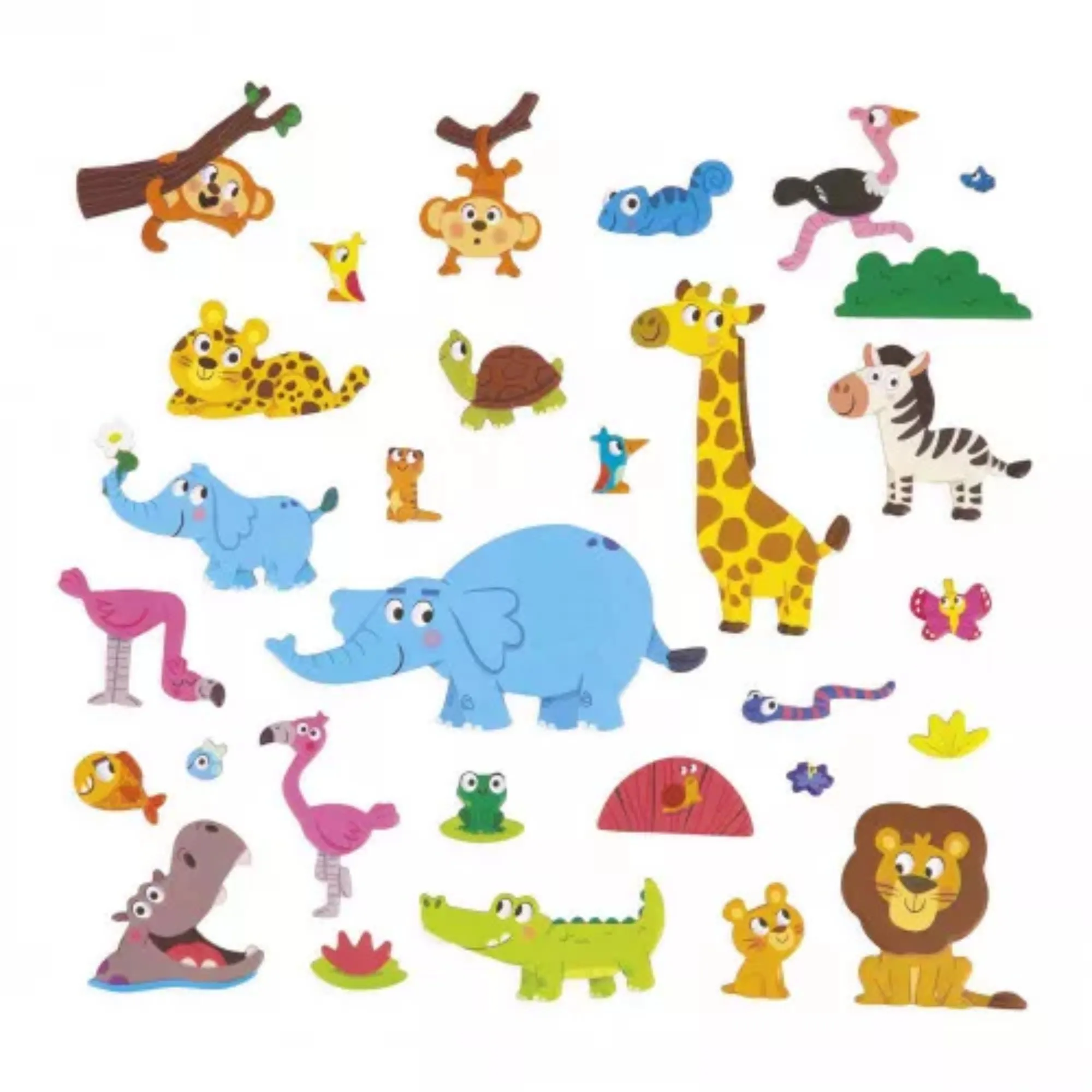 Janod Magnetic Stories – Africa Animals