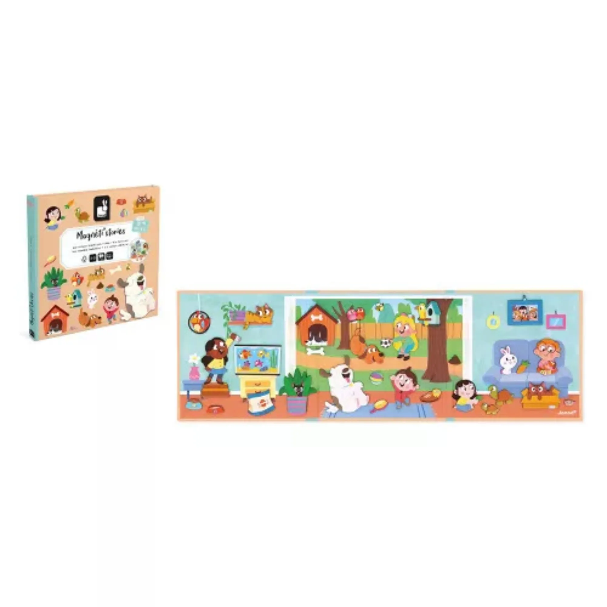 Janod Magnetic Stories – Pets
