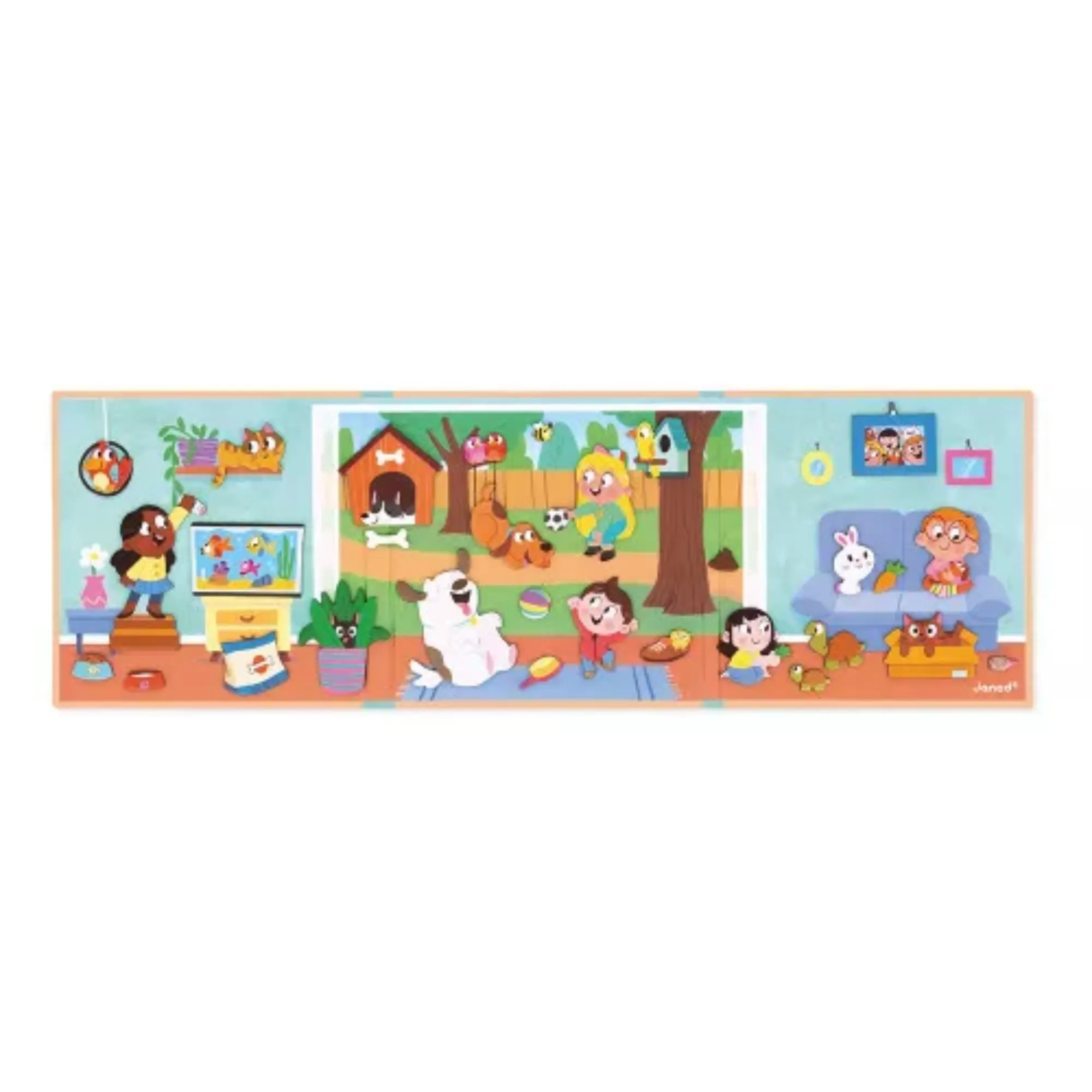 Janod Magnetic Stories – Pets
