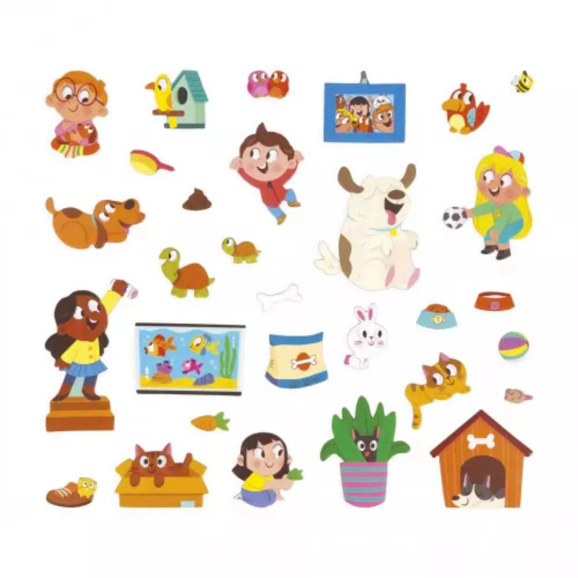 Janod Magnetic Stories – Pets