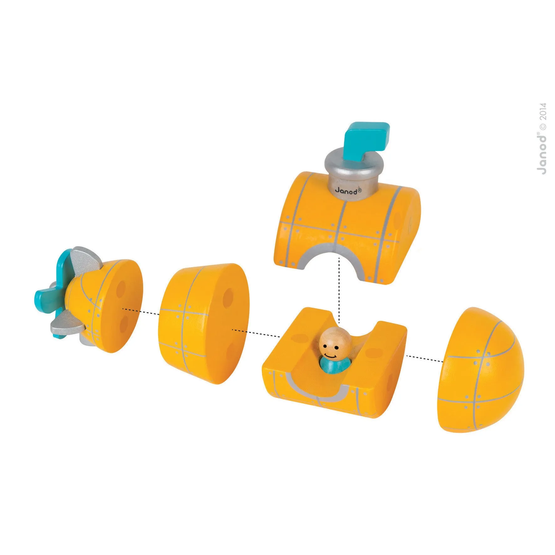 Janod Magnetic Submarine