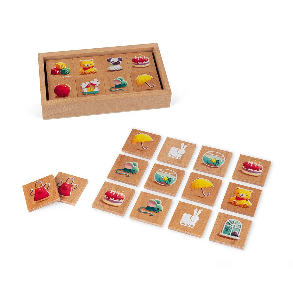 Janod Memory Game - Memo 1Ers Mots