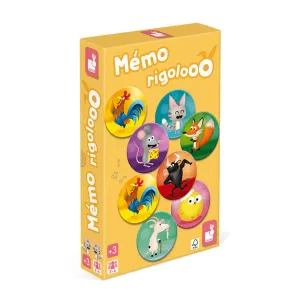 Janod Memory Game - Memo Rigolooo