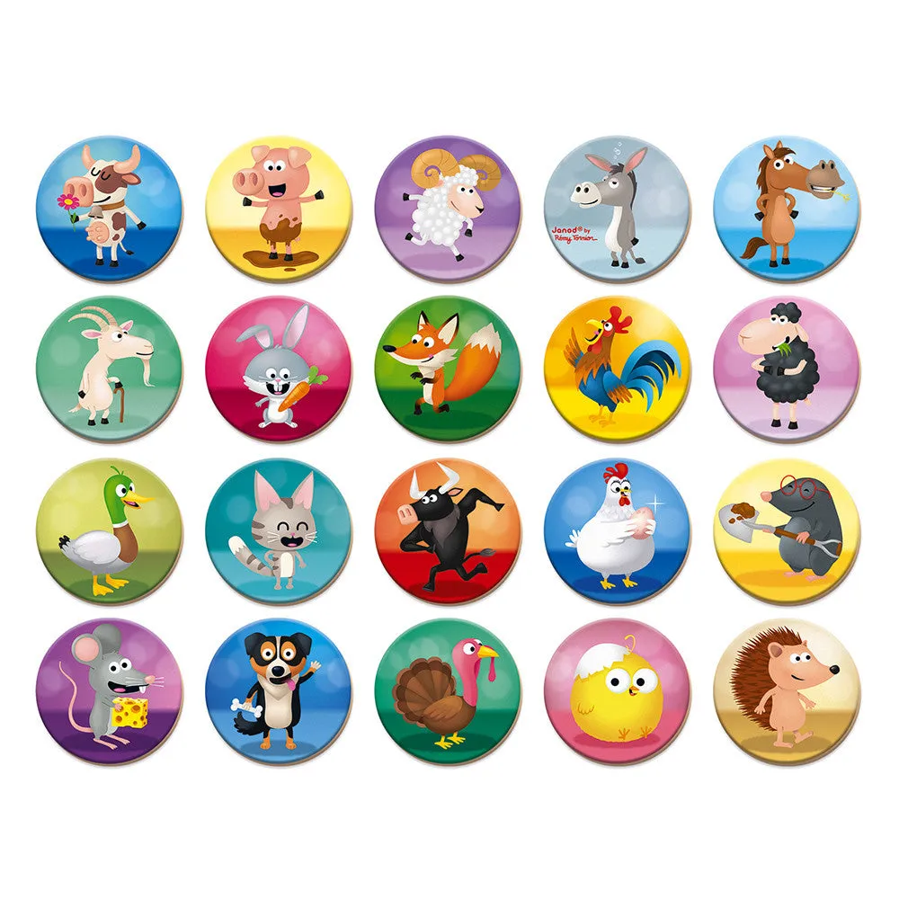 Janod Memory Game - Memo Rigolooo
