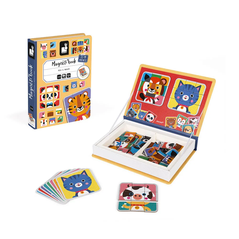 Janod Mix & Match Magneti'book