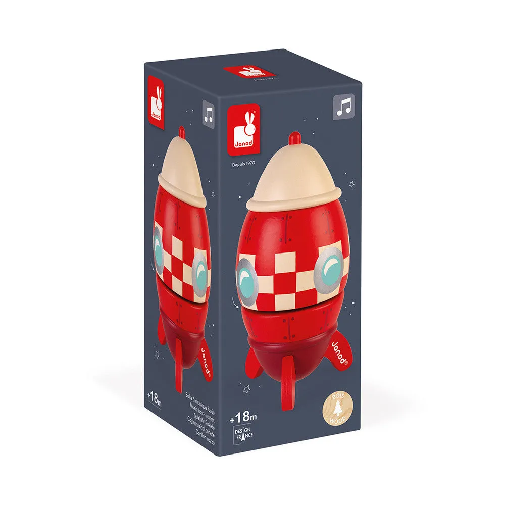 Janod Music Box Rocket
